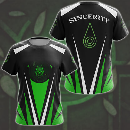 Digimon The Crest Of Sincerity Video Game All Over Printed T-shirt Tank Top Zip Hoodie Pullover Hoodie Hawaiian Shirt Beach Shorts Joggers