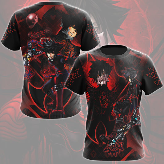 Kingdom Hearts Vanitas Video Game All Over Printed T-shirt Tank Top Zip Hoodie Pullover Hoodie Hawaiian Shirt Beach Shorts Joggers T-shirt S