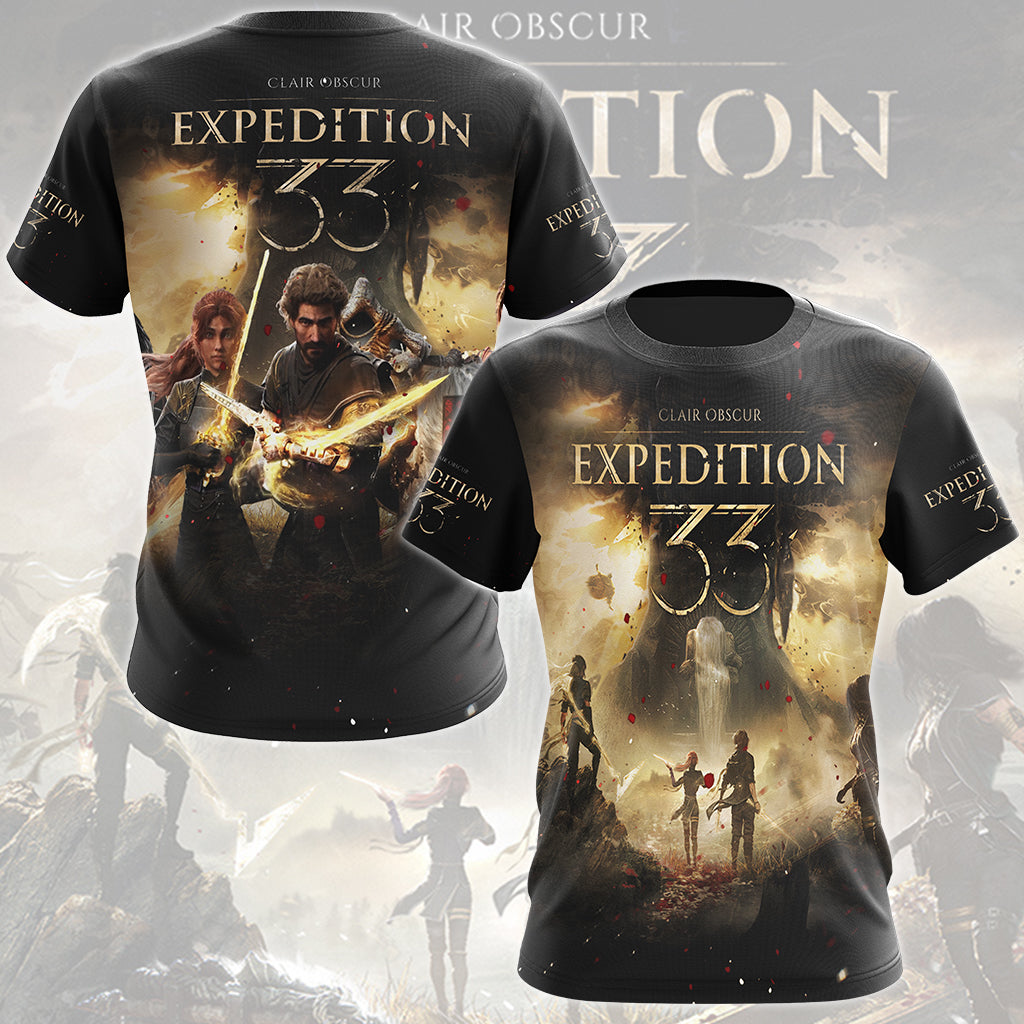 Clair Obscur: Expedition 33 Video Game All Over Printed T-shirt Tank Top Zip Hoodie Pullover Hoodie Hawaiian Shirt Beach Shorts Joggers T-shirt S