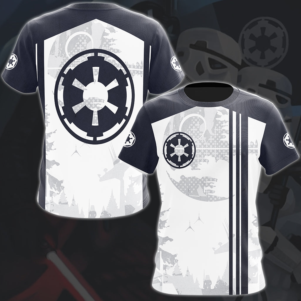 Star Wars Galactic Empire Video Game All Over Printed T-shirt Tank Top Zip Hoodie Pullover Hoodie Hawaiian Shirt Beach Shorts Joggers T-shirt