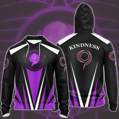 Digimon The Crest Of Kindness Video Game All Over Printed T-shirt Tank Top Zip Hoodie Pullover Hoodie Hawaiian Shirt Beach Shorts Joggers