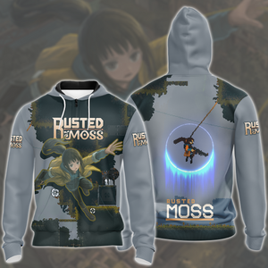 Rusted Moss Video Game All Over Printed T-shirt Tank Top Zip Hoodie Pullover Hoodie Hawaiian Shirt Beach Shorts Joggers Zip Hoodie S 