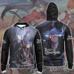 The Legend of Heroes: Trails of Cold Steel Video Game All Over Printed T-shirt Tank Top Zip Hoodie Pullover Hoodie Hawaiian Shirt Beach Shorts Joggers Zip Hoodie S