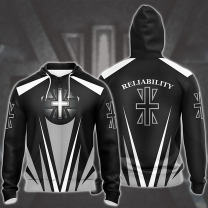 Digimon The Crest Of Reliability Video Game All Over Printed T-shirt Tank Top Zip Hoodie Pullover Hoodie Hawaiian Shirt Beach Shorts Joggers