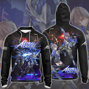 Astral Chain Video Game All Over Printed T-shirt Tank Top Zip Hoodie Pullover Hoodie Hawaiian Shirt Beach Shorts Joggers Zip Hoodie S 