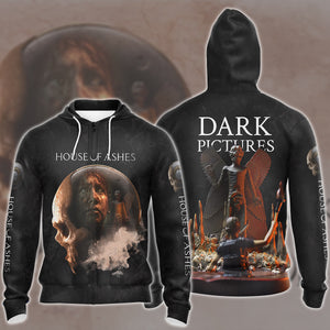 Dark Pictures: House of Ashes Video Game All Over Printed T-shirt Tank Top Zip Hoodie Pullover Hoodie Hawaiian Shirt Beach Shorts Joggers Zip Hoodie S