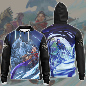 Eternal Strands Video Game All Over Printed T-shirt Tank Top Zip Hoodie Pullover Hoodie Hawaiian Shirt Beach Shorts Joggers Zip Hoodie S