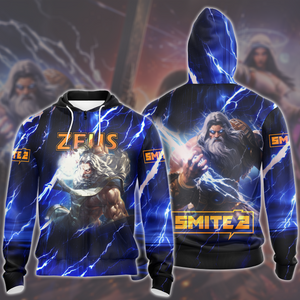 Smite 2 Video Game All Over Printed T-shirt Tank Top Zip Hoodie Pullover Hoodie Hawaiian Shirt Beach Shorts Joggers Zip Hoodie S 