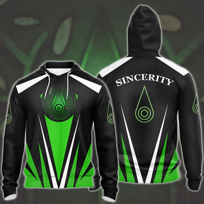 Digimon The Crest Of Sincerity Video Game All Over Printed T-shirt Tank Top Zip Hoodie Pullover Hoodie Hawaiian Shirt Beach Shorts Joggers