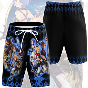 Kingdom Hearts Terra, Ventus and Aqua (Wayfinder trio) Video Game All Over Printed T-shirt Tank Top Zip Hoodie Pullover Hoodie Hawaiian Shirt Beach Shorts Joggers Beach Shorts S