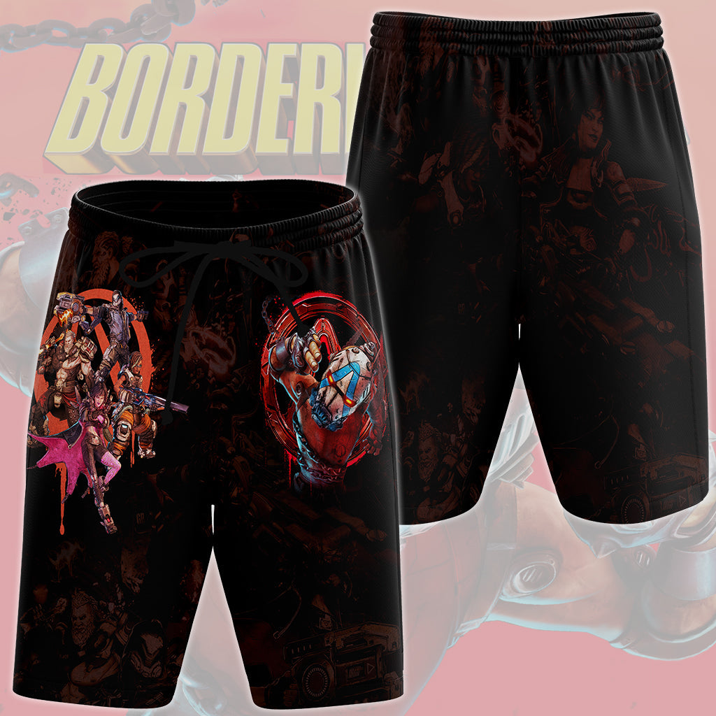 Borderlands 4 Video Game All Over Printed T-shirt Tank Top Zip Hoodie Pullover Hoodie Hawaiian Shirt Beach Shorts Joggers Beach Shorts