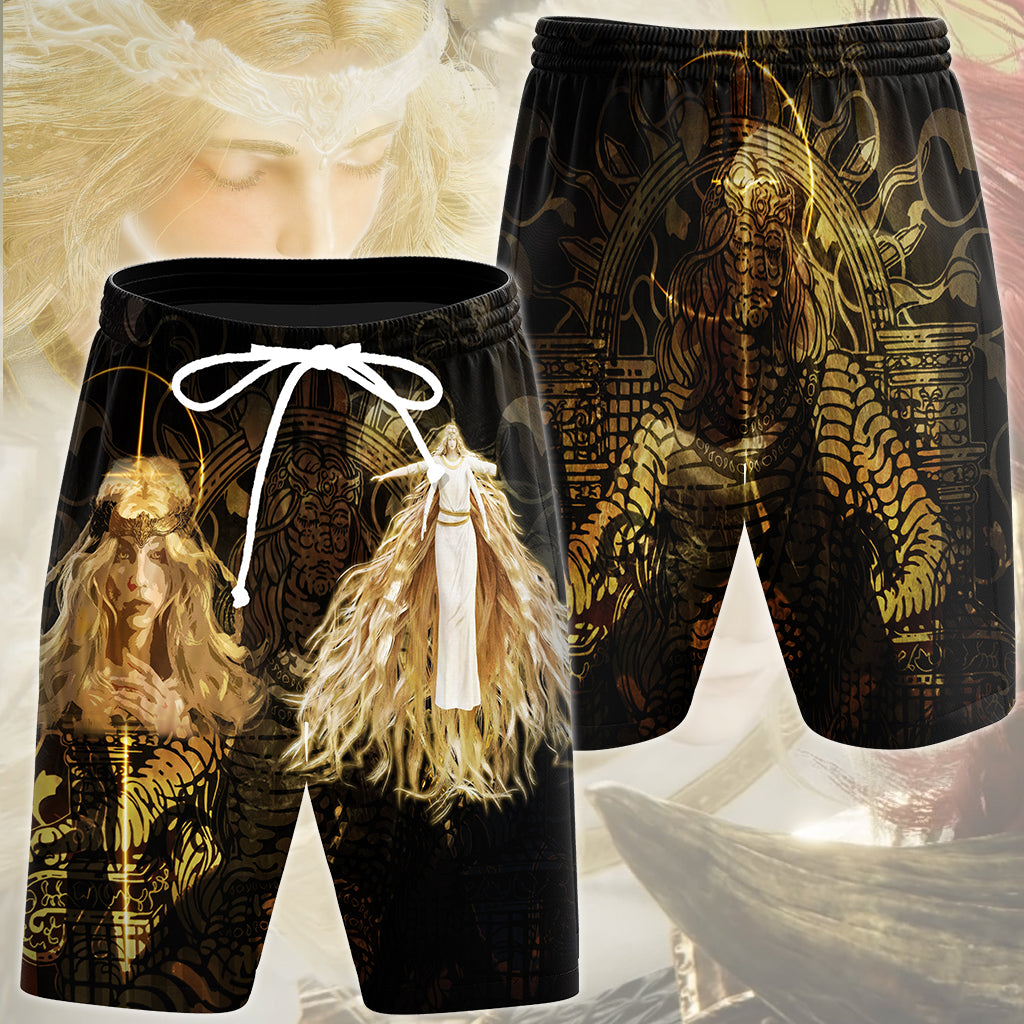 Elden Ring Miquella the Kind Video Game All Over Printed T-shirt Tank Top Zip Hoodie Pullover Hoodie Hawaiian Shirt Beach Shorts Joggers