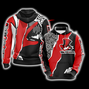 Persona 5 New Look Unisex 3D T-shirt Hoodie Hoodie S 