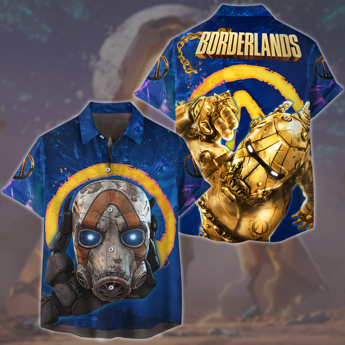 Borderlands 4 Video Game All Over Printed T-shirt Tank Top Zip Hoodie Pullover Hoodie Hawaiian Shirt Beach Shorts Joggers Hawaiian Shirt
