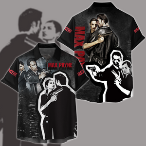 Max Payne 2 Video Game All Over Printed T-shirt Tank Top Zip Hoodie Pullover Hoodie Hawaiian Shirt Beach Shorts Joggers   