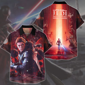 Star Wars Jedi: Fallen Order Video Game All Over Printed T-shirt Tank Top Zip Hoodie Pullover Hoodie Hawaiian Shirt Beach Shorts Joggers Hawaiian Shirt S