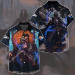 Magic: The Gathering Davriel Cane Video Game All Over Printed T-shirt Tank Top Zip Hoodie Pullover Hoodie Hawaiian Shirt Beach Shorts Joggers Hawaiian Shirt S 