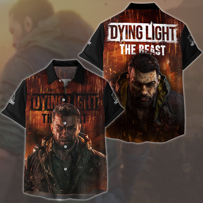 Dying Light: The Beast Video Game All Over Printed T-shirt Tank Top Zip Hoodie Pullover Hoodie Hawaiian Shirt Beach Shorts Joggers
