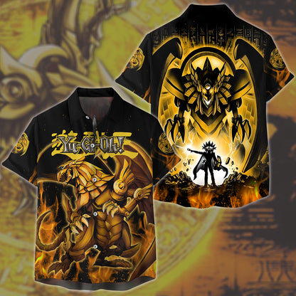 Yu-gi-oh! The Winged Dragon of Ra Video Game All Over Printed T-shirt Tank Top Zip Hoodie Pullover Hoodie Hawaiian Shirt Beach Shorts Joggers Hawaiian Shirt