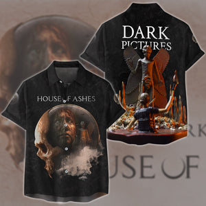 Dark Pictures: House of Ashes Video Game All Over Printed T-shirt Tank Top Zip Hoodie Pullover Hoodie Hawaiian Shirt Beach Shorts Joggers Hawaiian Shirt S