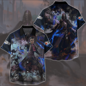 Magic: The Gathering Davriel Cane Video Game All Over Printed T-shirt Tank Top Zip Hoodie Pullover Hoodie Hawaiian Shirt Beach Shorts Joggers Hawaiian Shirt S 