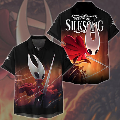 Hollow Knight: Silksong Video Game All Over Printed T-shirt Tank Top Zip Hoodie Pullover Hoodie Hawaiian Shirt Beach Shorts Joggers