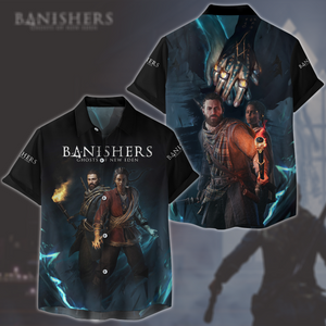 Banishers: Ghosts of New Eden Video Game All Over Printed T-shirt Tank Top Zip Hoodie Pullover Hoodie Hawaiian Shirt Beach Shorts Joggers Hawaiian Shirt S 