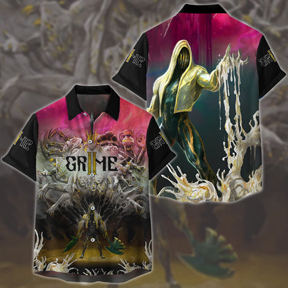 Grime II Video Game All Over Printed T-shirt Tank Top Zip Hoodie Pullover Hoodie Hawaiian Shirt Beach Shorts Joggers Hawaiian Shirt