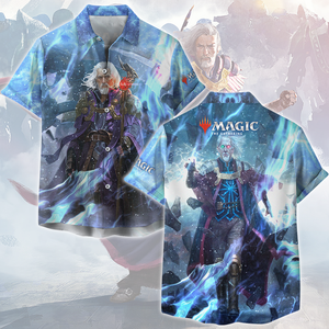 Magic: The Gathering Urza Video Game All Over Printed T-shirt Tank Top Zip Hoodie Pullover Hoodie Hawaiian Shirt Beach Shorts Joggers Hawaiian Shirt S 