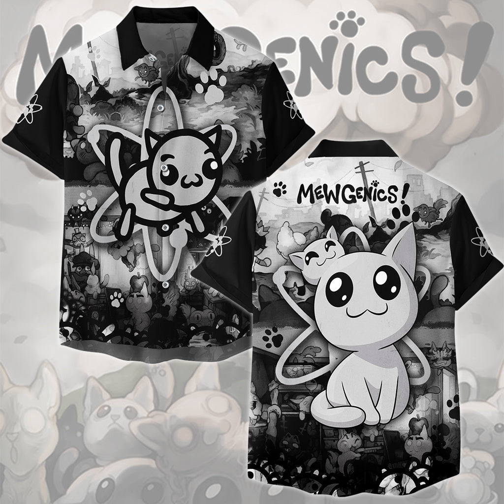 Mewgenics Video Game All Over Printed T-shirt Tank Top Zip Hoodie Pullover Hoodie Hawaiian Shirt Beach Shorts Joggers Hawaiian Shirt