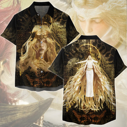 Elden Ring Miquella the Kind Video Game All Over Printed T-shirt Tank Top Zip Hoodie Pullover Hoodie Hawaiian Shirt Beach Shorts Joggers