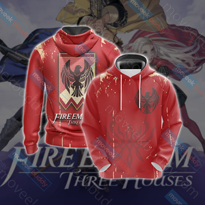 Fire Emblem - The Black Eagles Unisex 3D T-shirt Hoodie S 
