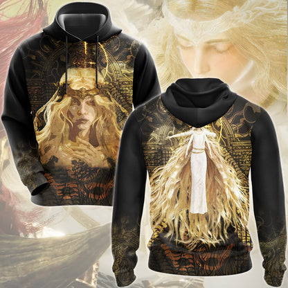 Elden Ring Miquella the Kind Video Game All Over Printed T-shirt Tank Top Zip Hoodie Pullover Hoodie Hawaiian Shirt Beach Shorts Joggers