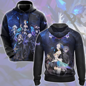 Odin Sphere Video Game All Over Printed T-shirt Tank Top Zip Hoodie Pullover Hoodie Hawaiian Shirt Beach Shorts Joggers Hoodie S 