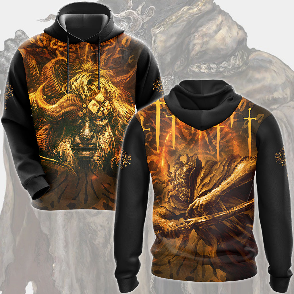Elden Ring Morgott the Omen King Video Game All Over Printed T-shirt Tank Top Zip Hoodie Pullover Hoodie Hawaiian Shirt Beach Shorts Joggers