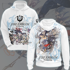 Fire Emblem Awakening Video Game All Over Printed T-shirt Tank Top Zip Hoodie Pullover Hoodie Hawaiian Shirt Beach Shorts Joggers Hoodie S 