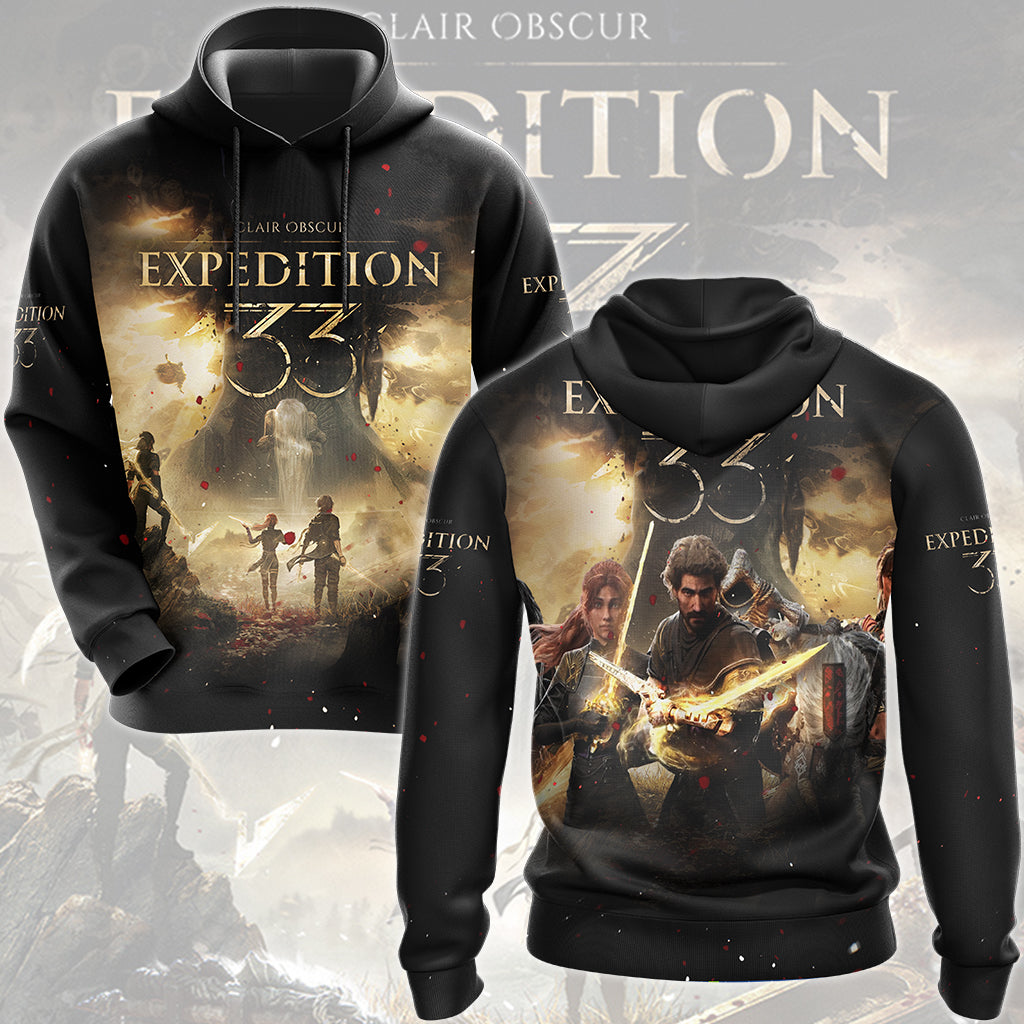 Clair Obscur: Expedition 33 Video Game All Over Printed T-shirt Tank Top Zip Hoodie Pullover Hoodie Hawaiian Shirt Beach Shorts Joggers Hoodie S