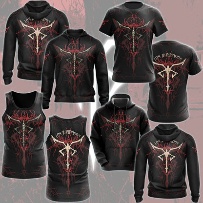 Resident Evil Los Iluminados Video Game All Over Printed T-shirt Tank Top Zip Hoodie Pullover Hoodie Hawaiian Shirt Beach Shorts Joggers