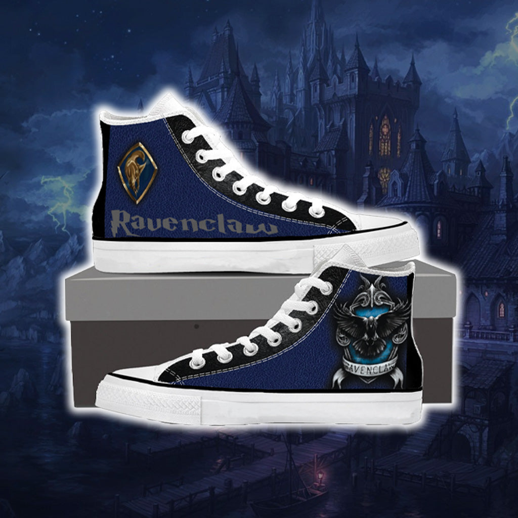 Harry Potter - Ravenclaw House New High Top Shoes Men SIZE 36 