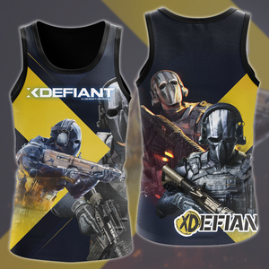 XDefiant Video Game All Over Printed T-shirt Tank Top Zip Hoodie Pullover Hoodie Hawaiian Shirt Beach Shorts Joggers Tank Top S 