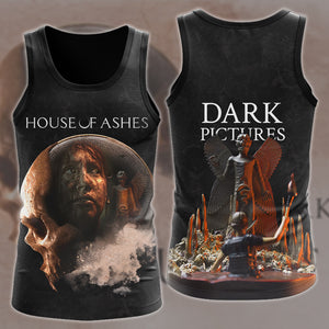 Dark Pictures: House of Ashes Video Game All Over Printed T-shirt Tank Top Zip Hoodie Pullover Hoodie Hawaiian Shirt Beach Shorts Joggers Tank Top S