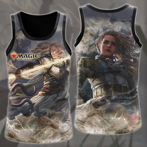 Magic: The Gathering Thalia Video Game All Over Printed T-shirt Tank Top Zip Hoodie Pullover Hoodie Hawaiian Shirt Beach Shorts Joggers Tank Top S 