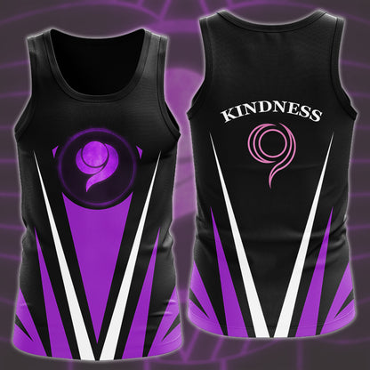 Digimon The Crest Of Kindness Video Game All Over Printed T-shirt Tank Top Zip Hoodie Pullover Hoodie Hawaiian Shirt Beach Shorts Joggers