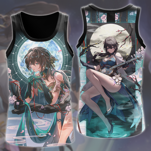 Honkai: Star Rail Ruan Mei Video Game All Over Printed T-shirt Tank Top Zip Hoodie Pullover Hoodie Hawaiian Shirt Beach Shorts Joggers Tank Top S 