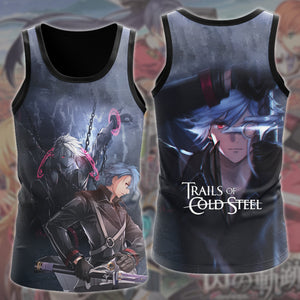 The Legend of Heroes: Trails of Cold Steel Video Game All Over Printed T-shirt Tank Top Zip Hoodie Pullover Hoodie Hawaiian Shirt Beach Shorts Joggers Tank Top S