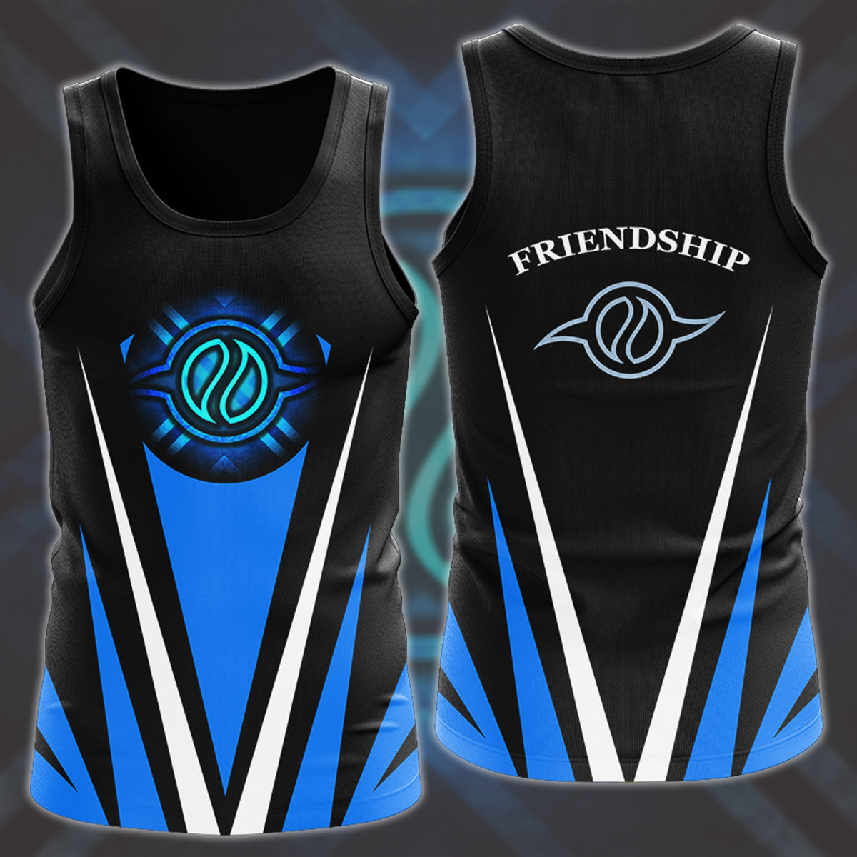 Digimon Crest Of Friendship Video Game All Over Printed T-shirt Tank Top Zip Hoodie Pullover Hoodie Hawaiian Shirt Beach Shorts Joggers Tank Top S