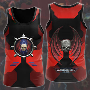 Warhammer 40K Night Lords Video Game All Over Printed T-shirt Tank Top Zip Hoodie Pullover Hoodie Hawaiian Shirt Beach Shorts Joggers Tank Top S