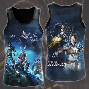 The First Descendant Video Game All Over Printed T-shirt Tank Top Zip Hoodie Pullover Hoodie Hawaiian Shirt Beach Shorts Joggers Tank Top S 