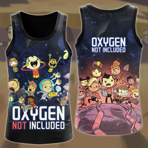 Oxygen not Included Video Game All Over Printed T-shirt Tank Top Zip Hoodie Pullover Hoodie Hawaiian Shirt Beach Shorts Joggers Tank Top S 