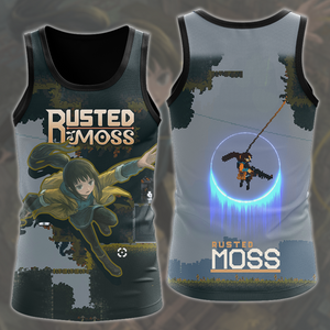 Rusted Moss Video Game All Over Printed T-shirt Tank Top Zip Hoodie Pullover Hoodie Hawaiian Shirt Beach Shorts Joggers Tank Top S 